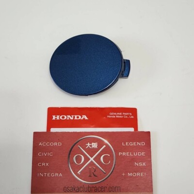 アクセサリー 0822 New OEM 13-15 Honda CR-Z Front Tow Hook Cover Horizon Turquoise