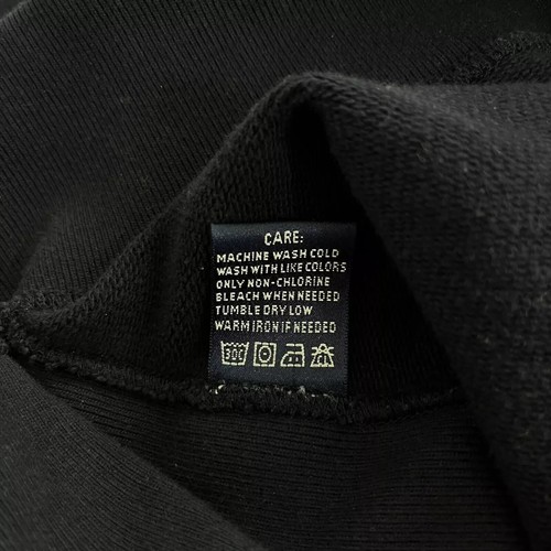 Ralph Lauren Sport Hoodie Girls Size L Navy Blue Full Zip Pony Logo Vtg 90s - Picture 9 of 9