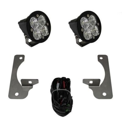 Baja Designs 597523 Hard Rock Squadron-R Pro LED Light Kit For 13-16 Jeep JK