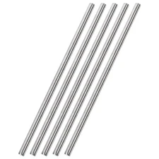 5pcs 6mm x 300mm 304 Stainless Steel Solid Round Rod for RC DIY Craft