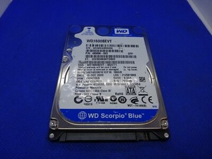 160 GB SATA LAPTOP FESTPLATTE WESTERN DIGITAL WD1600BEVT 2,5  #NFP71
