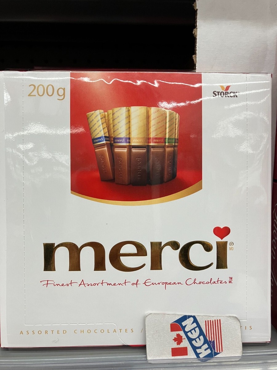 AiWaWa CA, Merci Chocolate Assortment 200 g Gift Box | eBay