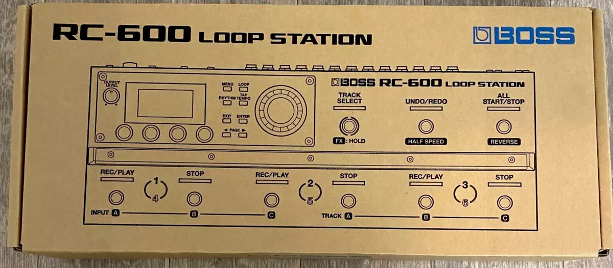BOSS RC-600 Loop Station Looper Sequencer Electric Guitar Effect Pedal JP RC600