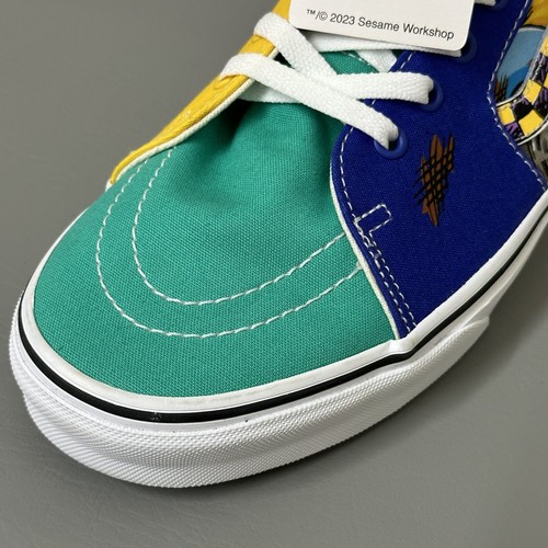 Vans Sesame Street x Sk8-Hi Shoes Men's Sz 12 Oscar's Taxi Service New - Picture 8 of 11