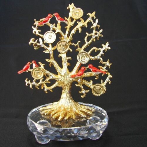 Feng Shui Bejeweled Tree of Life with Birds - Photo 1/1