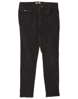 DKNY Damen Bleecker Shaping Skinny Jeans W30 L28 Grau Baumwolle CY04