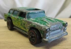 VINTAGE REDLINE HOT WHEELS 1972 LIGHT GREEN ALIVE '55 HK #6968