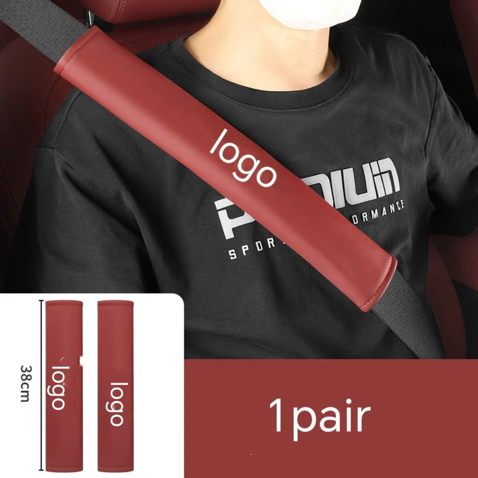 Funda de cinturón de seguridad de coche apta para Maserati 2 piezas cojín de hombro almohadilla accesorios Foto 2 de 4