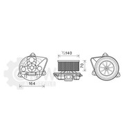 Elektromotor InnenraumgebläSe FüR Nissan Primastar Bus Dci 120 Bj.06-14