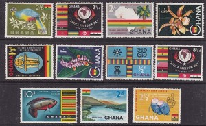 GHANA  ^^^^^^^^x11  Better  hinged collection  @  ga3935ghana