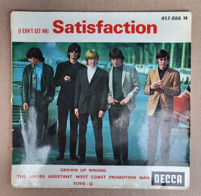 The Rolling Stones – (I Can't Get No) Satisfaction EP 45T Fra Original 09/1965 - Photo 1/3