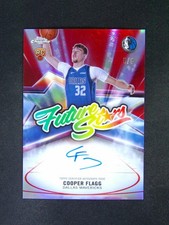 5/5≈1/1 2025-26 Topps Finest Cooper Flagg RC Rookie Future Stars Auto Red