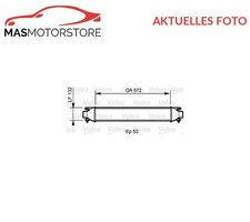 LADELUFTKÜHLER KÜHLER LADELUFT VALEO 818824 A FÜR ABARTH 500 595 695 1.4L