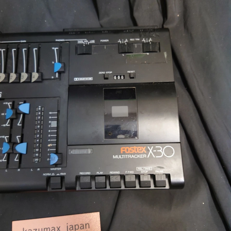 Fostex X-30 Tested Multitracker Cassette Recorder for Home Studio Recording - Image 4 of 4