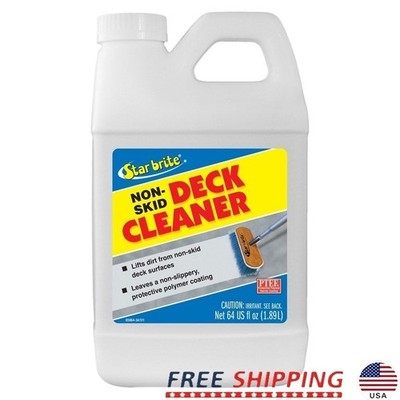 Non-Skid Deck Cleaner Protectant Boat Wash All Surface UV Stain Shield New