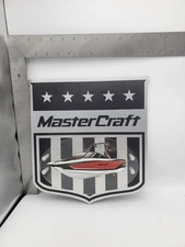 Master Craft Boats  Wall hanging sign decor RARE AND HARD TO FIND, 11.5" X 12"