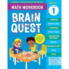 Hachette Brain Quest Workbook Grade 1 Math