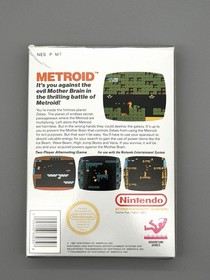 Metroid NES OVP CIB (NTSC-U/C) - Adventure Series Zustand: Gut