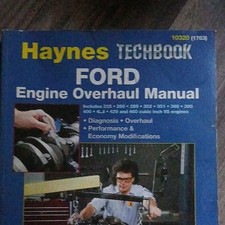 Haynes Tech Book Ford Complete Overhaul And Performance Upgrades