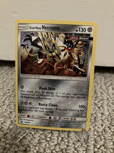 Dusk Mane Necrozma SM107 Promo, Sun & Moon, Pokemon MP