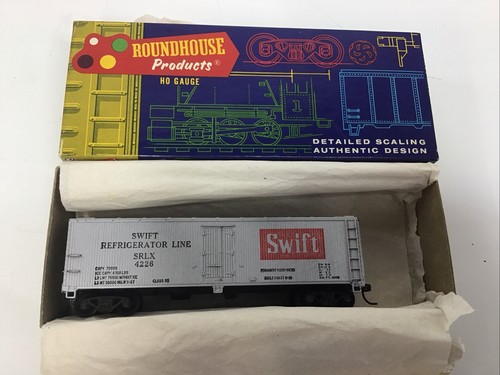 Calibre escala HO por Roundhouse Products número 4226 Swift refrigerador caja coche | Condition: Used