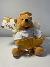 Vintage Disney Mini Beanbag Choir Angel Pooh  2000 8 inch
