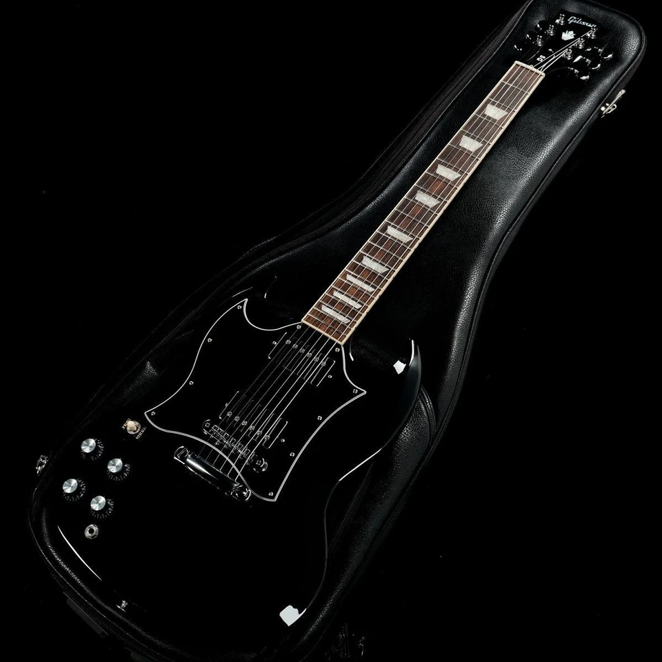 Gibson SG Standard Ébano Mano Izquierda 2024 con Gig Bag USADA Foto 4 de 4