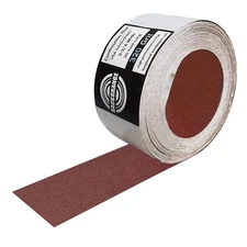 320 Grit PSA Longboard Sandpaper Roll 2-3/4 Inch Wide 20 Yard 320 Grit, brown 
