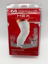 MCDAVID HEX PROTECTIVE BASKETBALL PADS 6446 XL LEG SLEEVE PAIR NEW MR 600