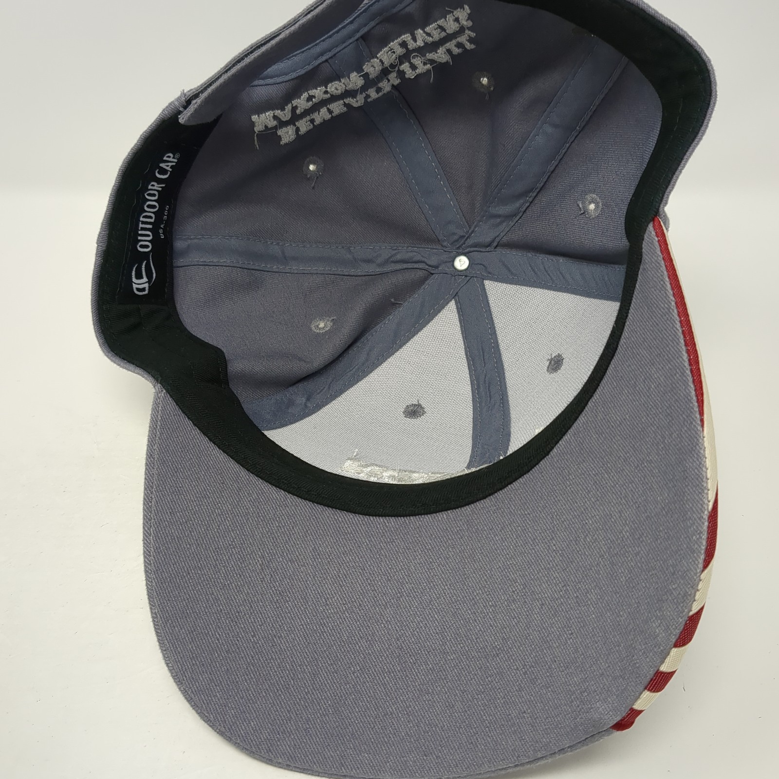 Maxxon Strapback Hat Gray One Size Adjustable USA… - image 7
