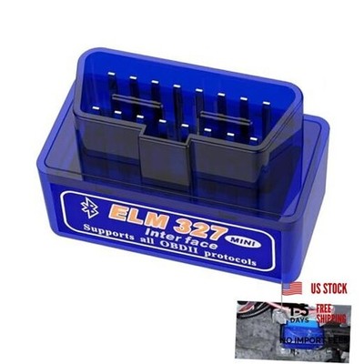 OBD2 Scanner, ELM327 V2.1 Bluetooth Diagnostic Tool, Universal Car Code Reader 