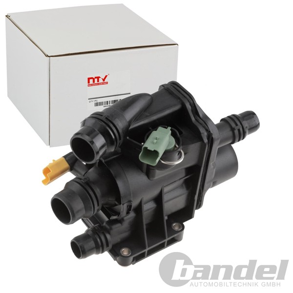 NTY Thermostat KÜHlmittel 97°C Passend FüR CitroËN Berlingo C3 C4 DS3 DS4 Grand-image
