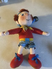 Noddy From Noddy Shop In Toyland plush doll 11 Inch Plush Doll Has Wear 