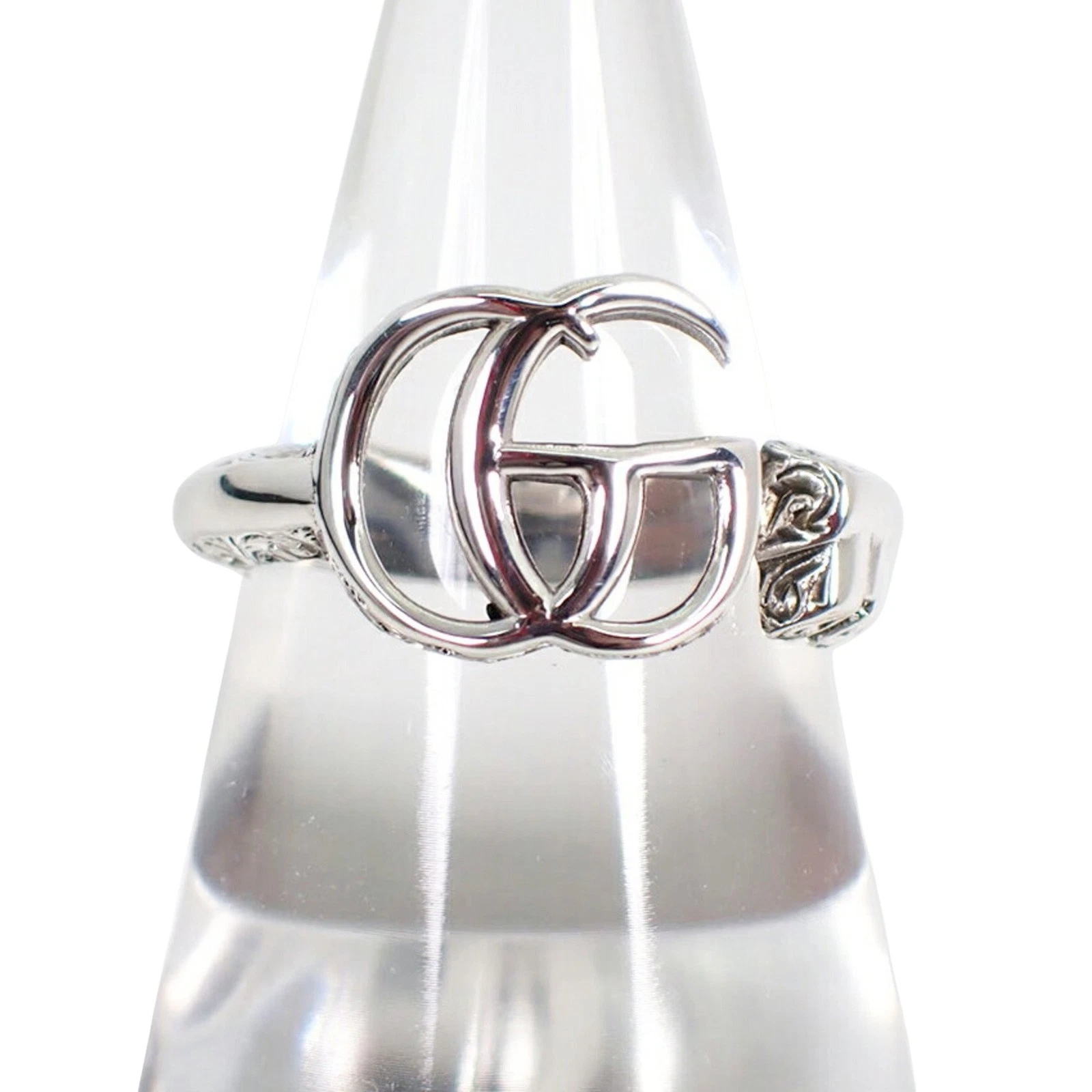 Bague Gucci argent bijou authentique