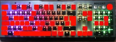 Einzelne Taste Ersatztaste Roccat Vulcan 120 AIMO Ersatz  Keycaps Tastenkappe