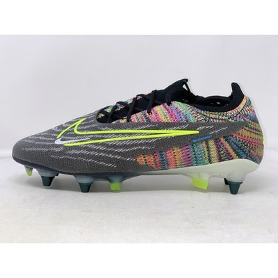 Nike Phantom GX Elite SG-PRO Rainbow Knit Soccer Cleats Size 7.5