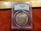 1935 Canada Uncirculated Silver Dollar $1 Graded PCGS MS64 - Free S&H USA