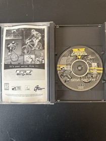 Courier Crisis (Sega Saturn, GT Interactive Software) Manual & Reg Card Included