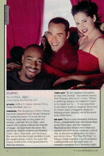 Jeremy Piven Paula Marshall Magazine Photo Clipping 1 Page Z4216