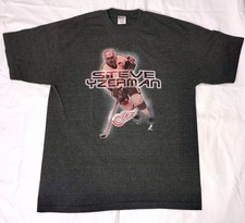 VTG 1980’s Steve Yzerman Detroit Red Wings NHL T-Shirt (XL) Made In USA