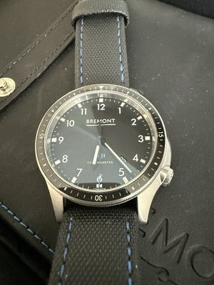 Bremont Boeing Model 1 Black Dial 43mm Automatic Men's Watch BM1-BK-R-S