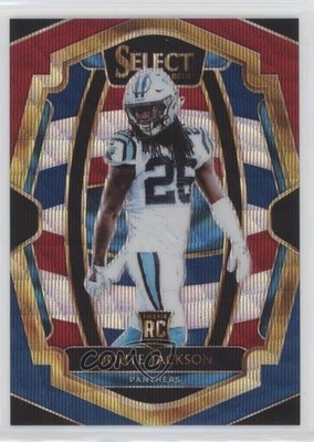 2018 Select Premier Level Tri-Color Prizm /199 Donte Jackson #197 Rookie RC 2r8
