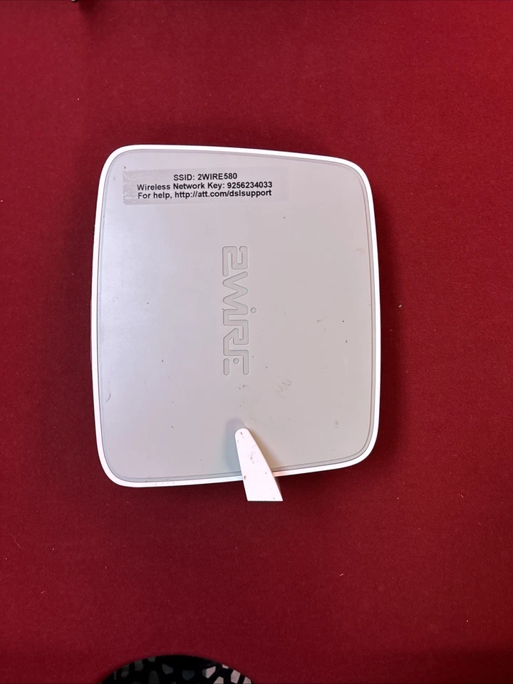 2Wire 2701HG-B AT&T 54 Mbps 4-Port 10/100 Wireless-G Router w/Adapter - Image 2 of 4