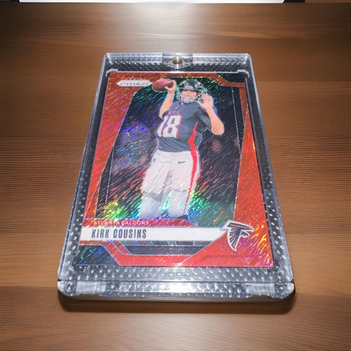 2024 Panini Prizm Kirk Cousins Red Shimmer #21/35