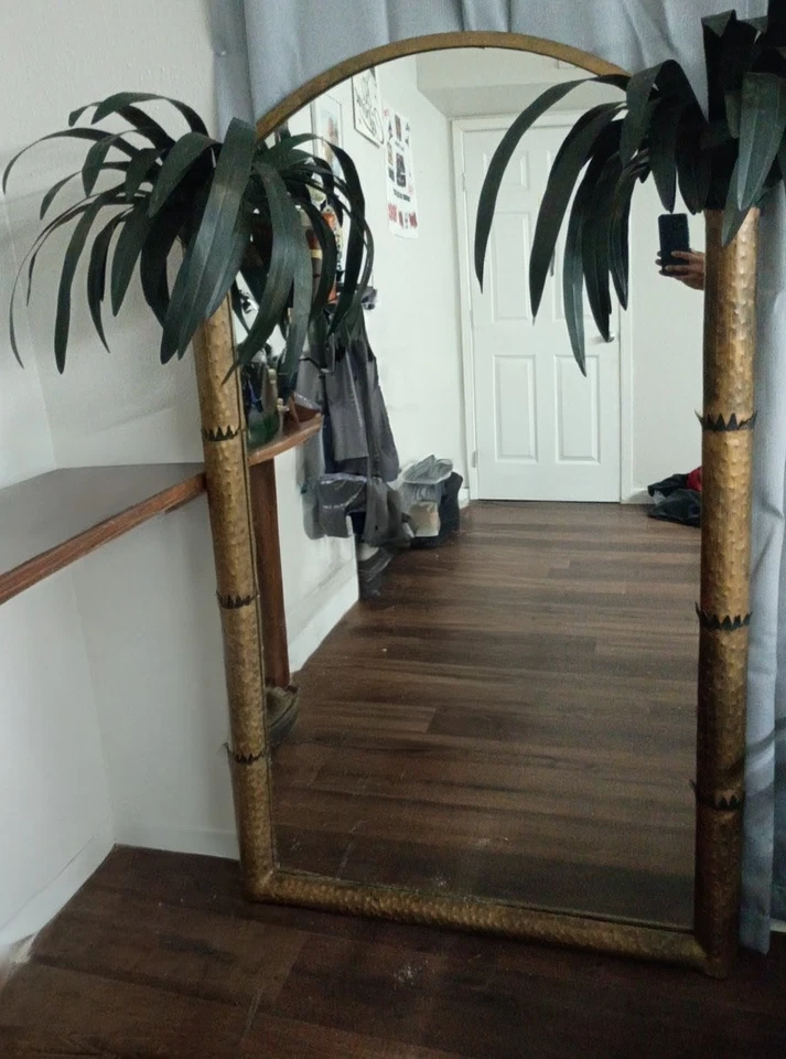 Espejo palmera Hollywood Regency años 40 Foto 4 de 4