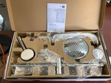 NEW GROHE Vitalio 5-Spray 7”Dual ShowerHead&Handheld Shower Starlight Chrome C8