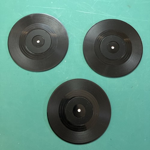 Kenny Loggins Vinyl Record Coasters, 3 Pack. Original Packaging. Never Used. VG. - Picture 9 of 9