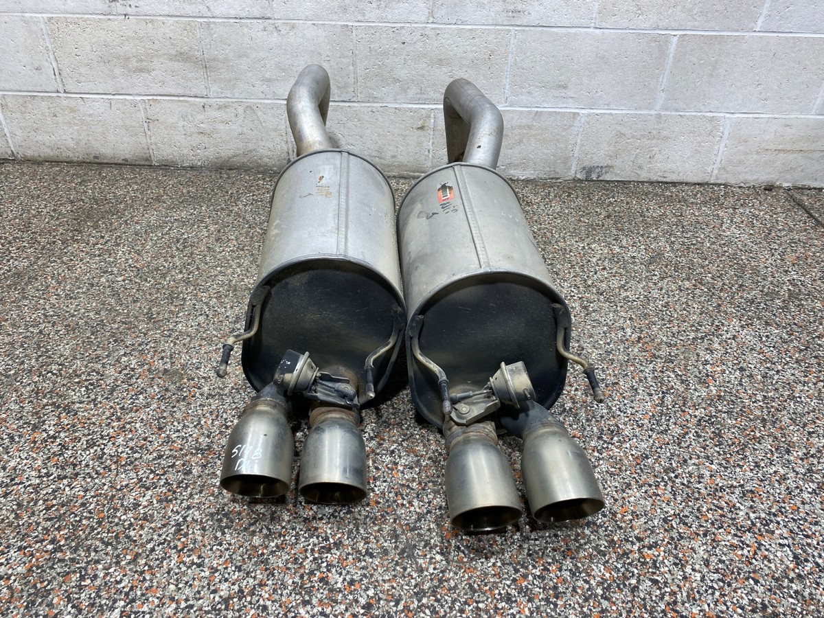 2012 CORVETTE C6 GRANDSPORT OEM NPP VALVED CATBACK EXHAUST