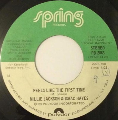 Millie Jackson - Feels Like The First Time / You Never Cross My Mind  - J5829z