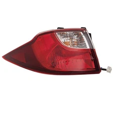 Left Driver Side Tail Light For 12-17 Mazda 5; CAPA Certified